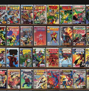Huge Lot 150+ Comics with Iron Man, Thor, The Incredible Hulk & More!