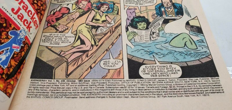AVENGERS #236(1963 Series) (1983) (MARVEL) NM