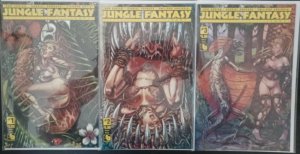 Jungle Fantasy: Ivory Natural Beauty # 1 - # 3 Complete Set of 3 Books !!  NM
