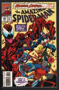 AMAZING SPIDER-MAN #380-MARVEL COMICS NM-VENOM-CARNAGE