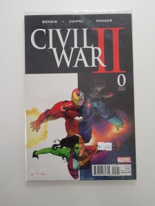 Civil War II #0 (2016) Iron Man