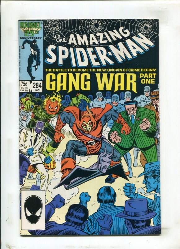 Amazing Spider-Man #284 - Gang War Part 1 - Direct Edition (8.5) 1987