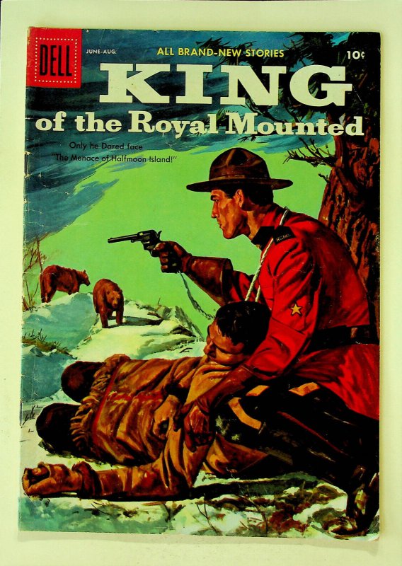 King of the Royal Mounted #21 (Jun-Aug 1956, Dell) - Good-