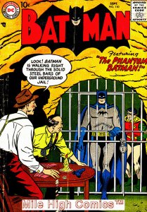 BATMAN  (1940 Series)  (DC) #110 Very Good Comics Book 