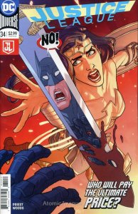 Justice League (3rd Series) #34 FN ; DC | Christopher Priest Batman Reflection