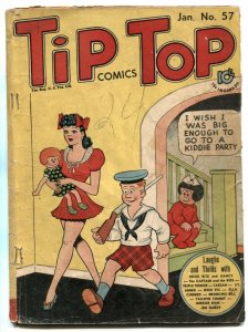Tip Top Comics #57 1941- Fritzi Ritz- low grade incomplete