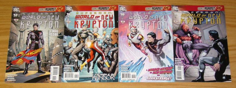 Superman: World of New Krypton #1-12 complete series - james robinson/greg rucka