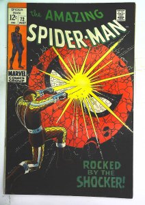 Amazing Spider-Man (1963 series)  #72, Fine- (Actual scan)