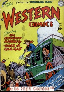 WESTERN COMICS (1948 Series) #1 Good Comics Book