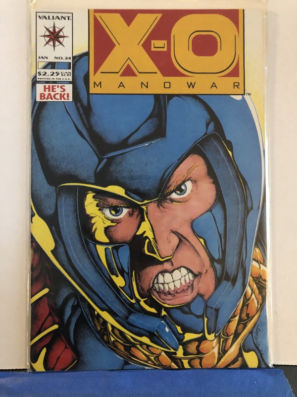 X-O Manowar #24 (1994) VF ONE DOLLAR BOX!