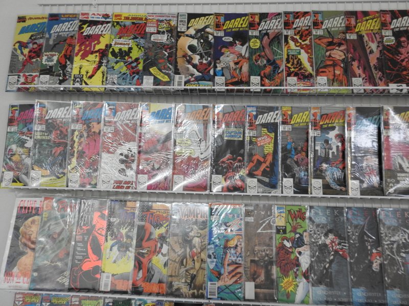 Huge Lot of 190+ Comics W/ Daredevil, Elektra +More! Avg FN+ Condition!