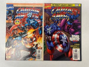 5 Captain America MARVEL comic books #9 10 11 12 13 64 KM15