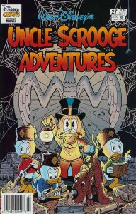Uncle Scrooge Adventures #27 (Newsstand) VG ; Gladstone | low grade comic Junior