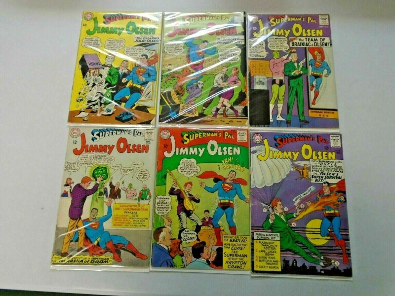 Silver Age Jimmy Olsen Comic Lot 12¢ Covers #60-89 13 Diff Avg 4.0 VG (1962-65)