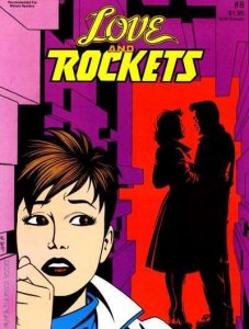 Love And Rockets #8 VF ; Fantagraphics | 1st print Hernandez Bros.