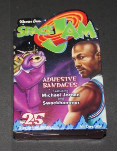 Michael Jordan Space Jam Band-Aid Promo Box MINT 1996