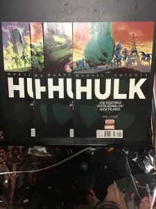 Marvel Knights: Hulk #1 to 4 set (2014) Full high-grade set one through four wow
