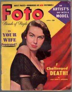 MAG: Foto #2 4/1950-pin-up girl cover-showgirls-Marlene Dietrich-cheesecake p...