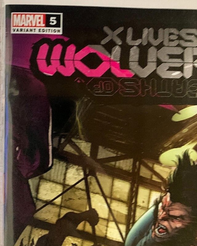 ?~HOT~MARVEL~X LIVES OF WOLVERINE #5~PEPE LARRAZ 1:50 VARIANT~HOT~?