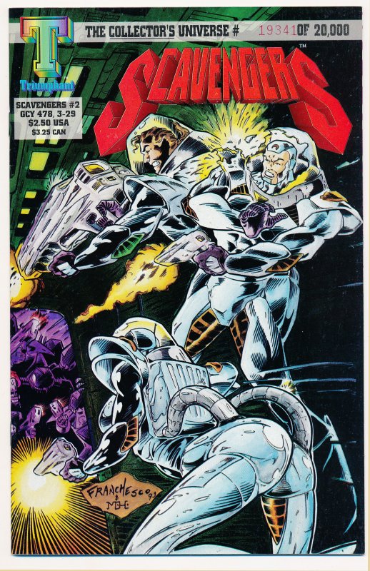 Scavengers (1994 Triumphant) #0-11 NM Complete series