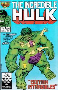 Incredible Hulk, The #323 VF ; Marvel | the Vision