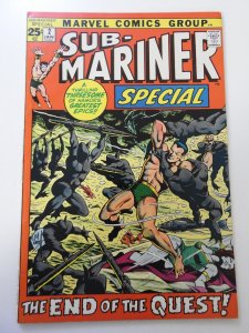 Sub-Mariner Annual #2 (1972) VF Condition!
