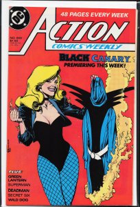 Action Comics Weekly #609 (1988) Black Canary