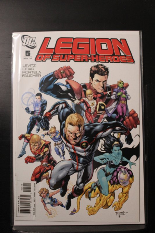 Legion of Super-Heroes #5 Direct Edition (2010)