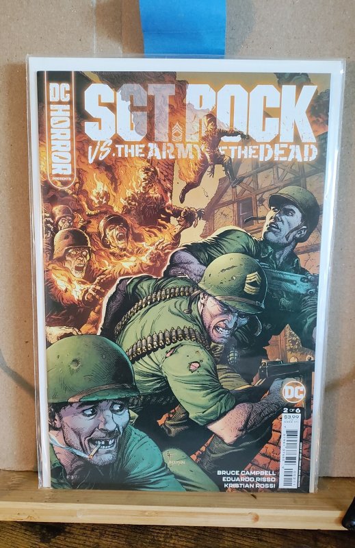 DC Horror Presents: Sgt. Rock vs. the Army of the Dead #1-6 (2022) complete ser
