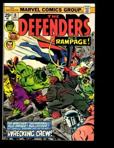 Lot of 6 Defenders Marvel Comic Books 21 20 19 18 17 16 Captain America JF10