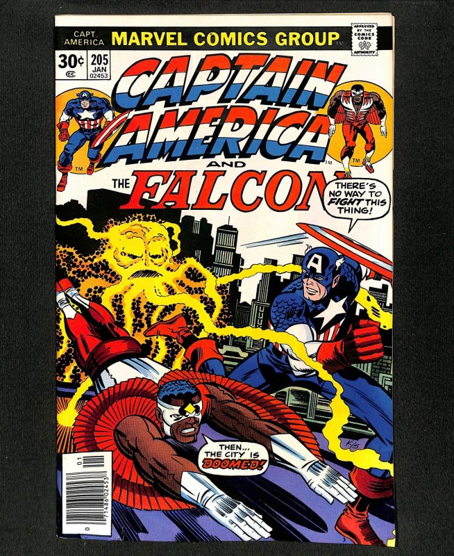 Captain America #205