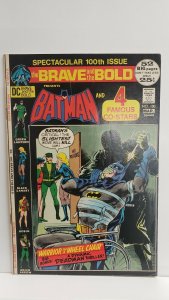 Brave & the Bold #100 Classic Anniversary Issue 1st Printing 1972 DC Comics