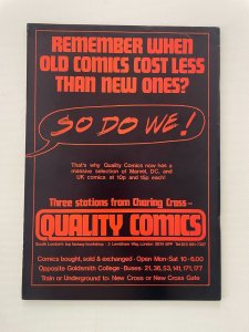 Warrior Magazine # 8 VF Quality Comics Magazine Alan Moore Miracleman 1 J253