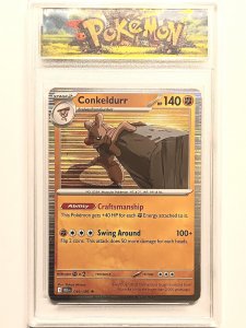 CONKELDURR HOLO | SCARLET & VIOLET: BLACK BOLT #049/086 | ENCAPSULATED