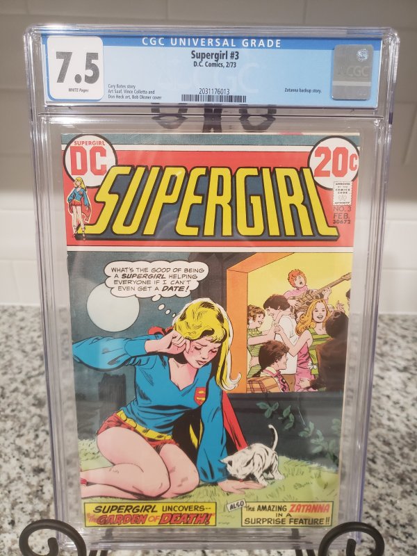 Supergirl #3 CGC 7.5