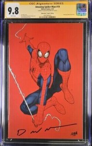 Amazing Spider-Man (2023) # 19 (CGC 9.8 SS) Signed David Nakayama * Marvel