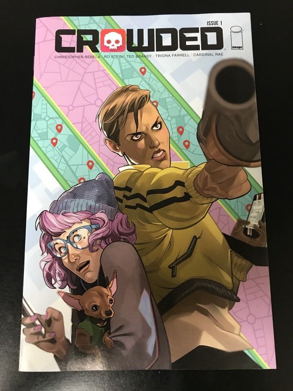 CROWDED #1 A & B Covers Movie Optioned (2018 Image) NM