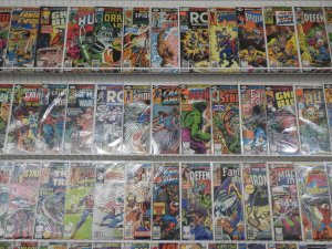 Huge Lot 140+ Comics W/ Defenders, Hulk, Spider-Woman, ROM+ Avg Fine Condition!