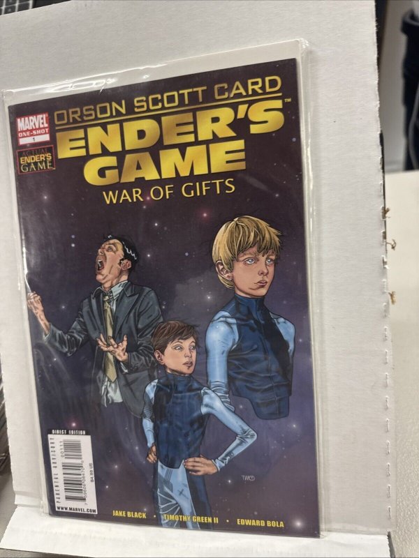 Ender's Game War of Gifts #1 One-Shot Orson Scott Card Marvel Comics