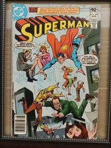 SUPERMAN #350 * DC Comics * 1980 Comic Book. P02