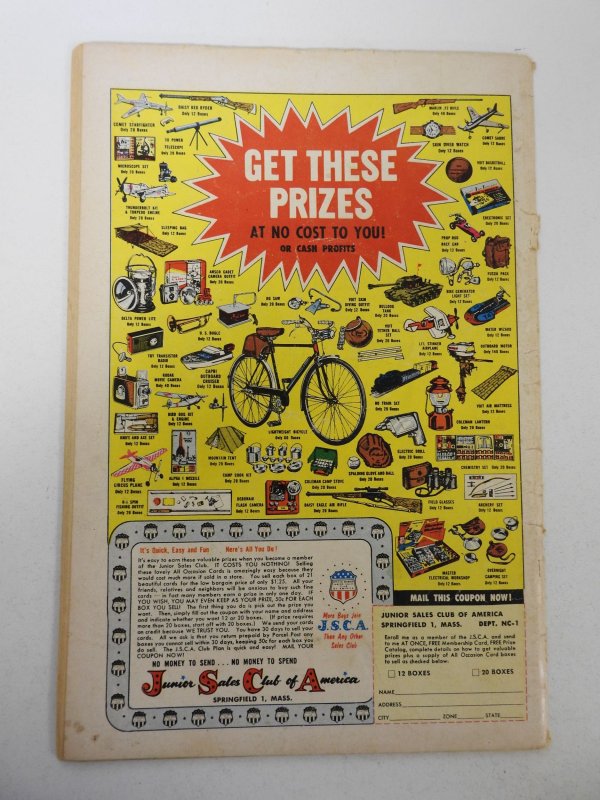 World's Finest Comics #100 (1959) VG- cover detached top staple, moistur...