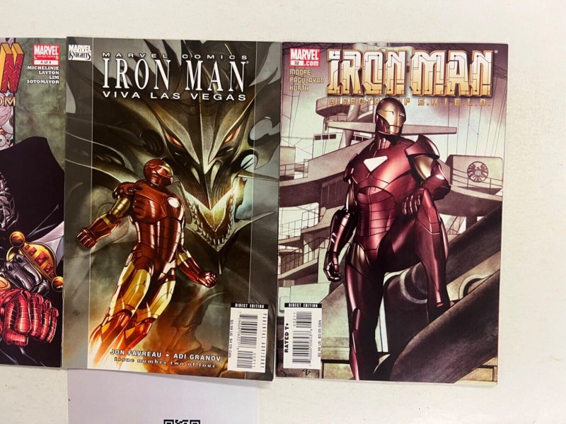 3 Iron Man Marvel Comic Books # 2 4 32 Avengers Defenders Iron Man 43 JS44