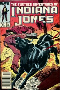 Further Adventures of Indiana Jones, The #12 Marvel Comic Newsstand 12/1983 VF+)