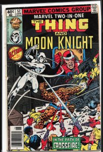 Marvel Two-in-One #52 (1979) Moon Knight [Key Issue]
