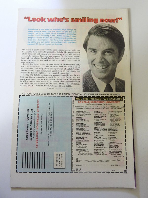 The Invaders #10 (1976) VF+ Condition