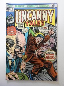 Uncanny Tales #1  (1973) VG Condition! rust on bottom staple