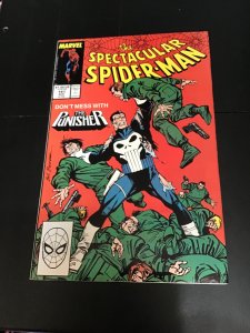 The Spectacular Spider-Man #141 1988 Punisher cover! Tombstone! Super-grade NM+