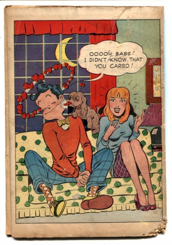 Ozzie and Babs #1 1947- DOUBLE COVER- Teen Humor G