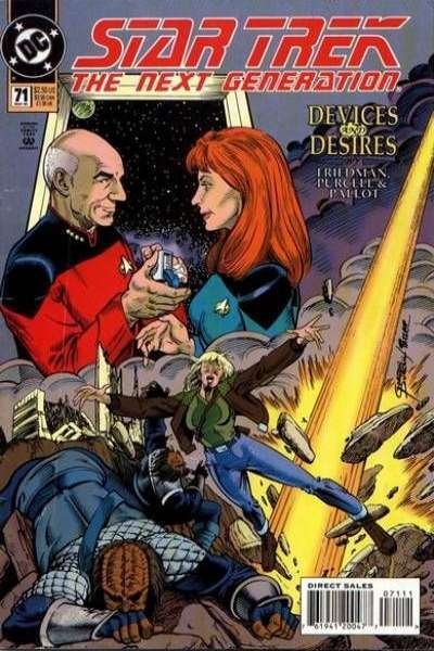 Star Trek: The Next Generation (1989 series)  #71, NM + (Stock photo)