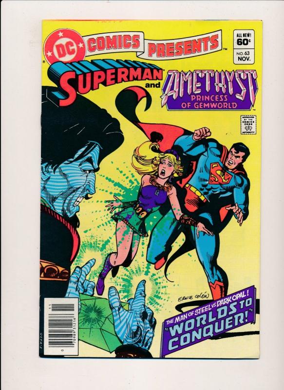LOT OF 3 DC Presents SUPERMAN& LEGION#59, AMETHYST#63, THE DEMON#66 F/VF(PF126)